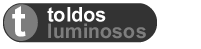 logo toldo luminoso Madrid gris